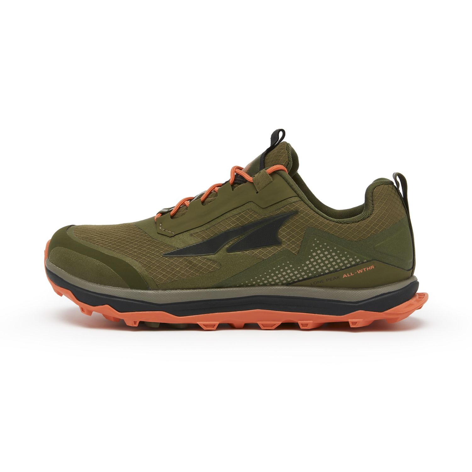 Dámské Trailové Běžecké Boty Altra Lone Peak All-wthr Low Olivy Zelené | CZ-79803129