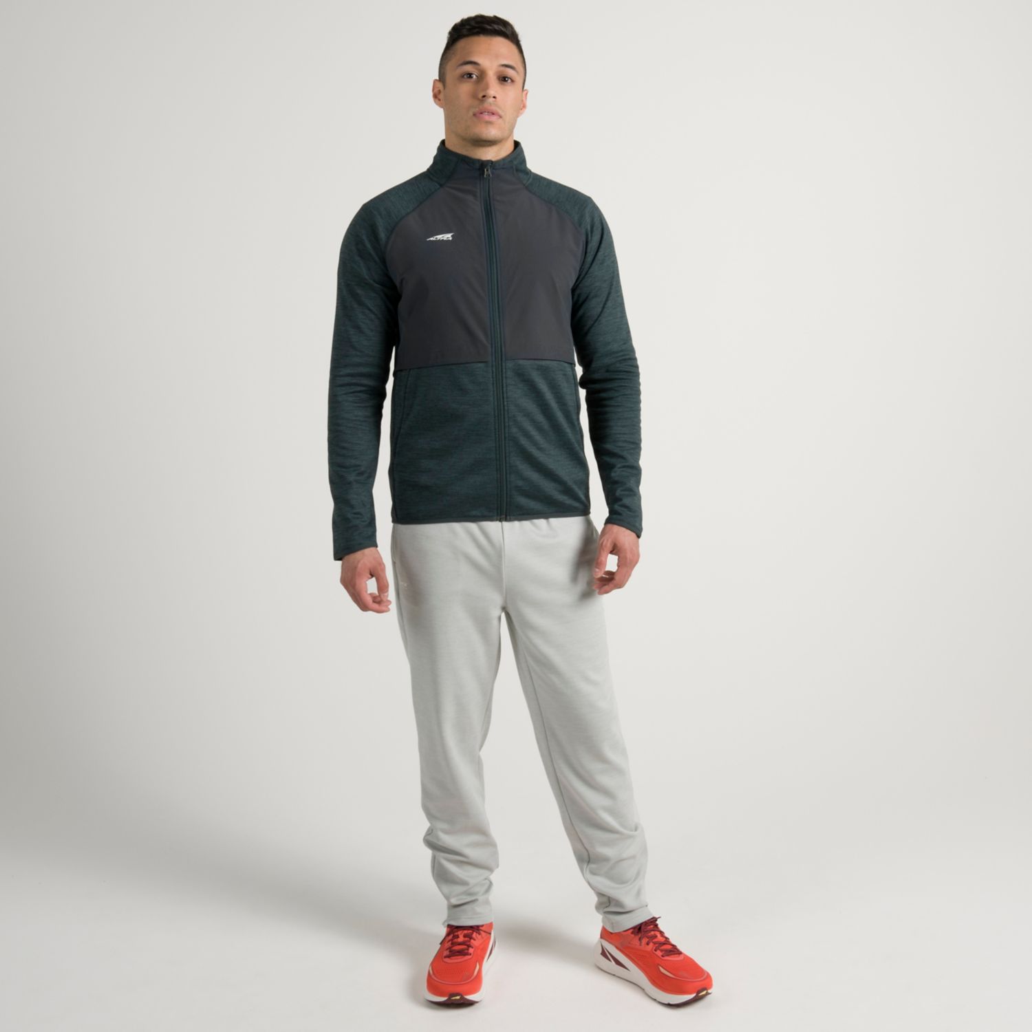 Pánské Běžecká Bunda Altra Everyday Hybridní Tmavě Zelene | CZ-15867939