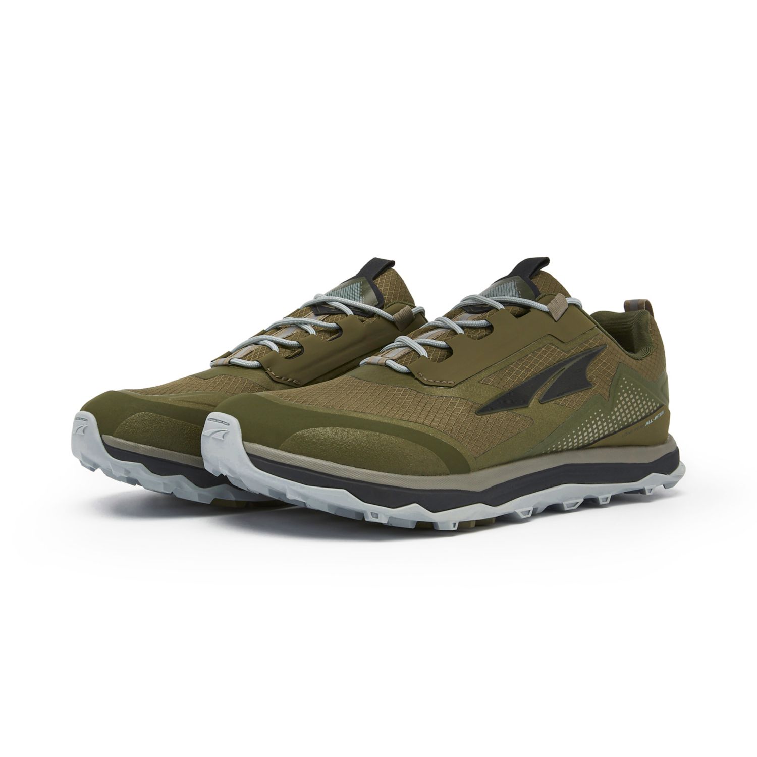 Pánské Trailové Běžecké Boty Altra Lone Peak All-wthr Low Olivy Zelené | CZ-30897419